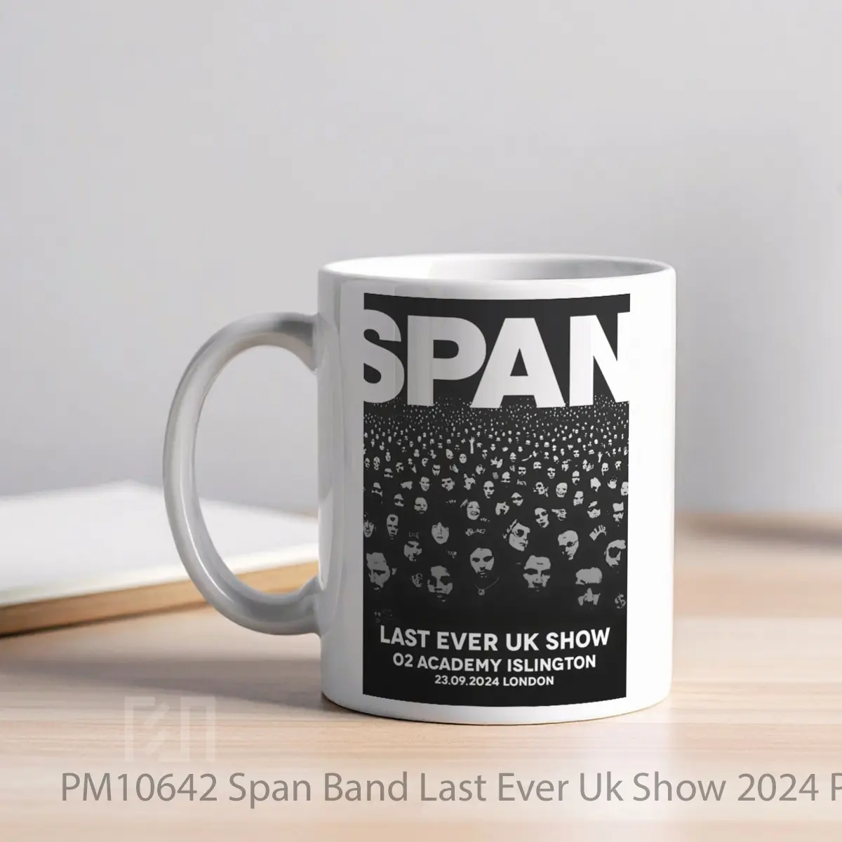 Mug Span Band Last Ever Uk Show 2024 MPM10642 - All-side / Desain