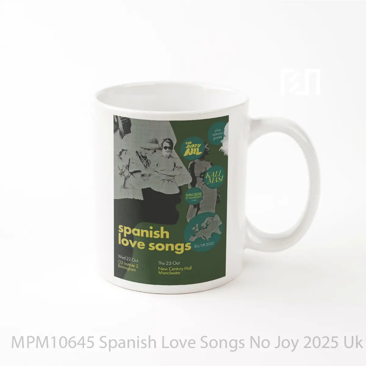 Mug Spanish Love Songs No Joy 2025 Uk Tour MPM10645