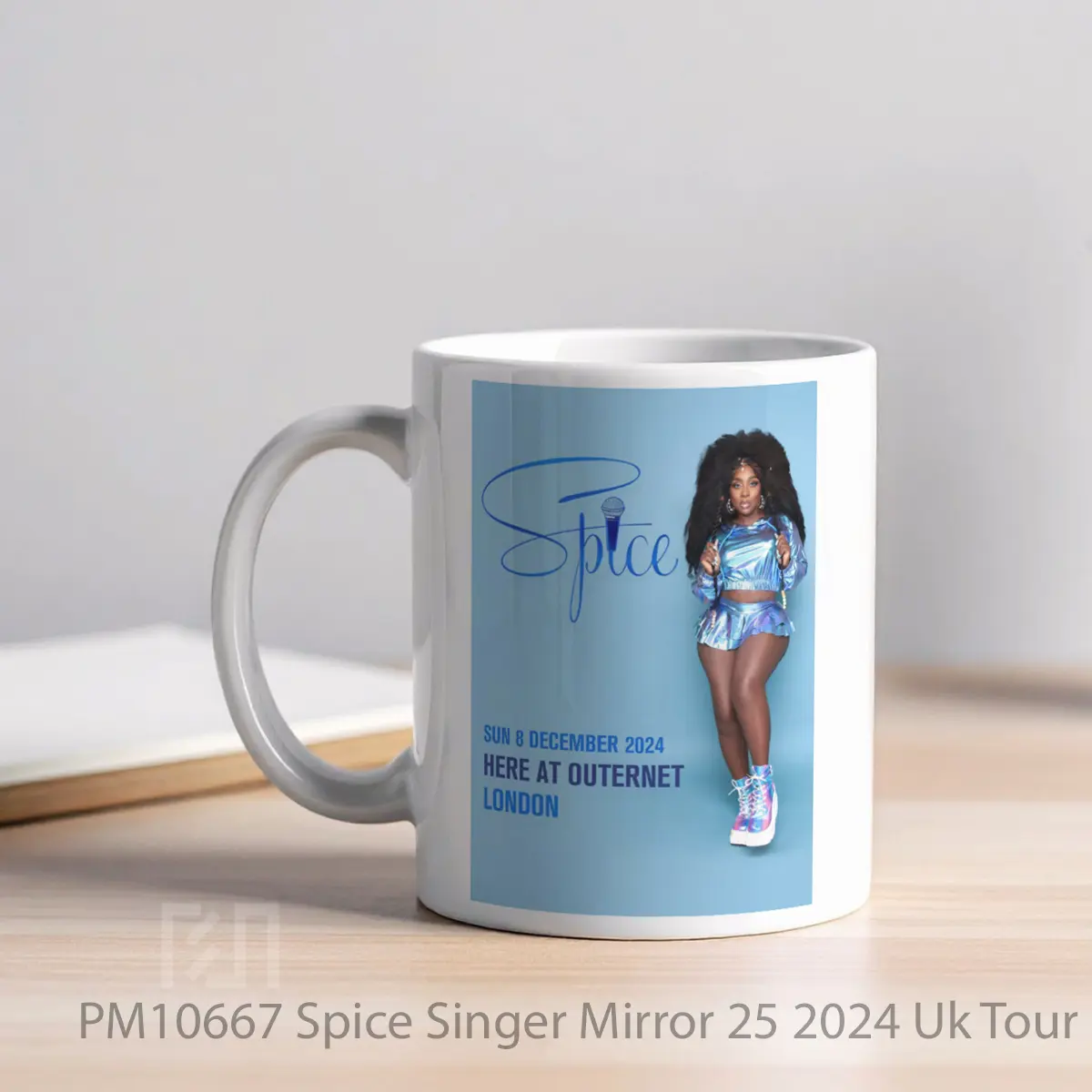 Mug Spice Singer Mirror 25 2024 Uk Tour MPM10667 - All-side / Desain