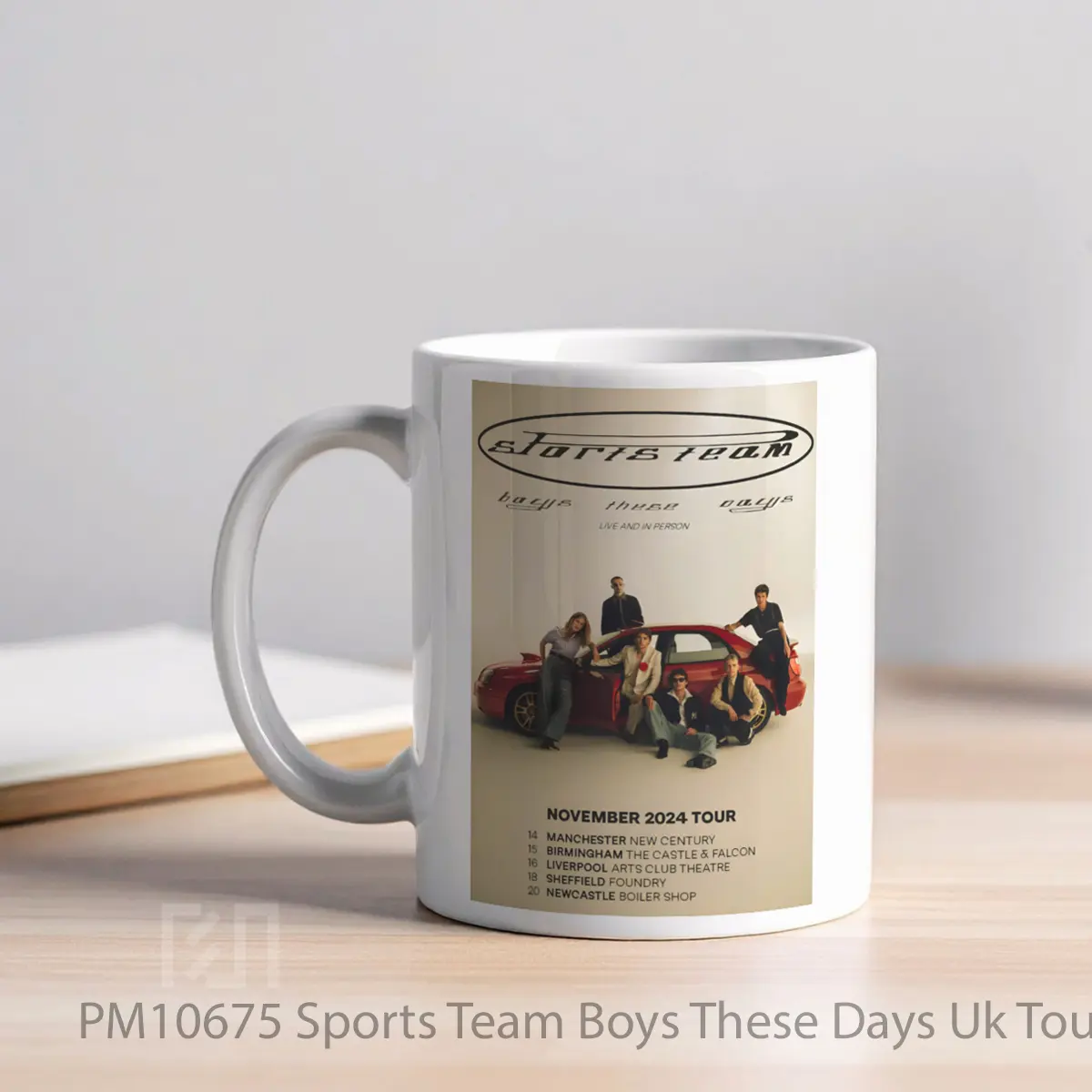 Mug Sports Team Boys These Days Uk Tour 2024 November MPM10675 - All-side / Desain