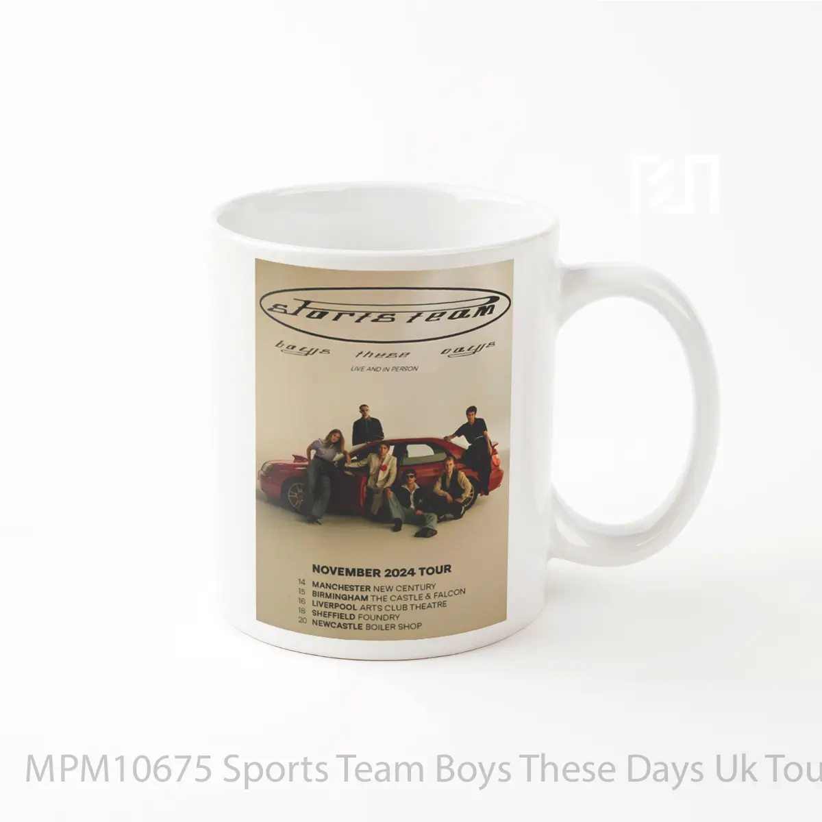 Mug Sports Team Boys These Days Uk Tour 2024 November MPM10675