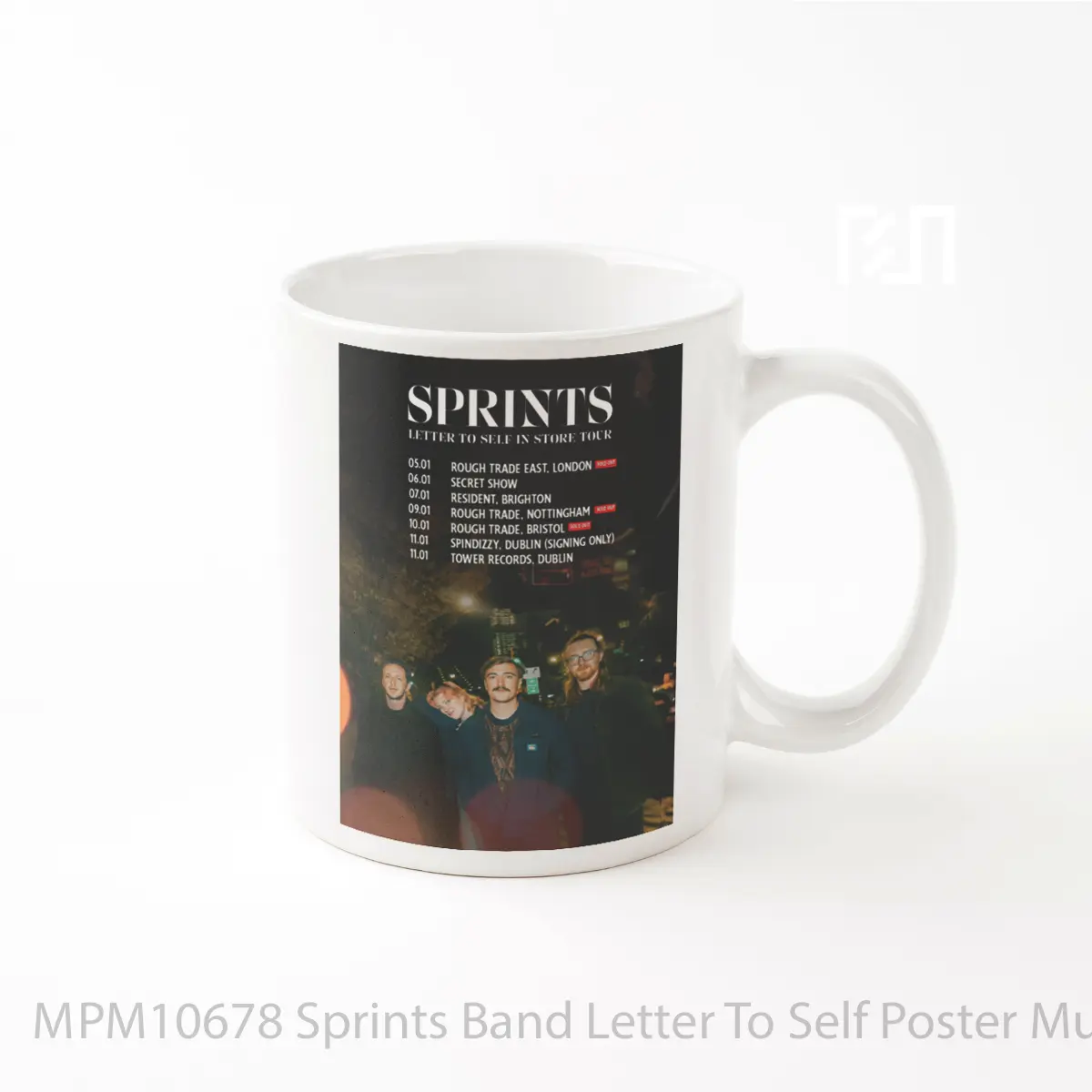 Mug Sprints Band Letter To Self MPM10678