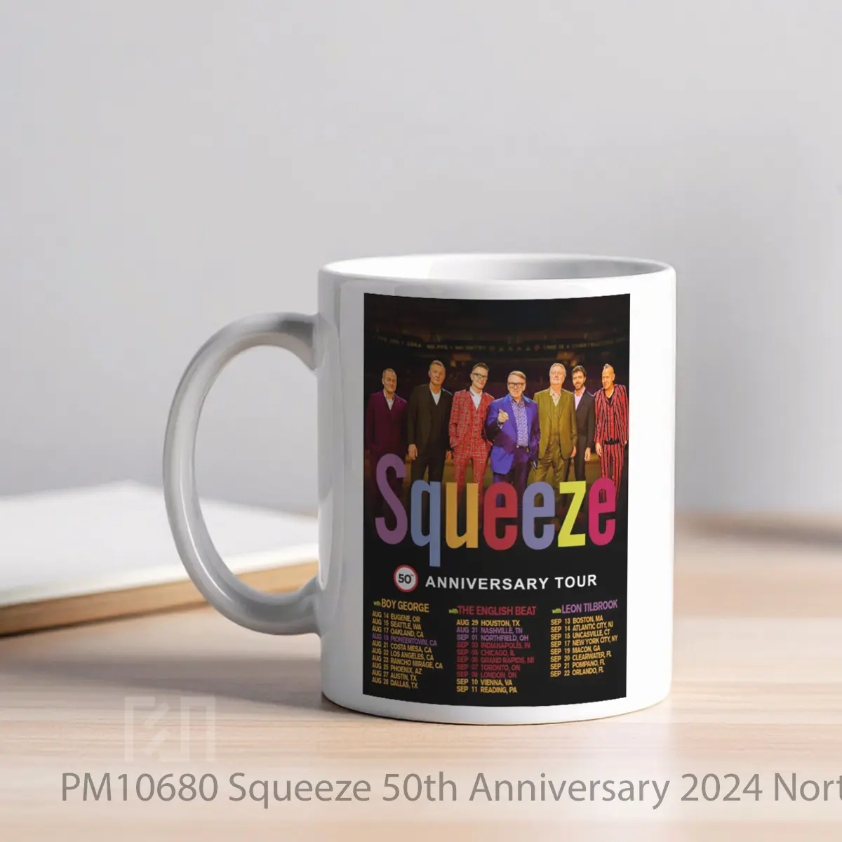 Mug Squeeze 50th Anniversary 2024 North America MPM10680 - All-side / Desain