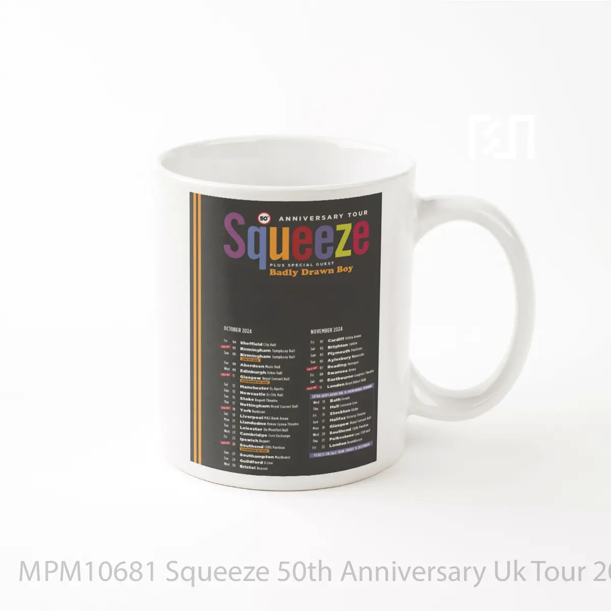 Mug Squeeze 50th Anniversary Uk Tour 2024 MPM10681