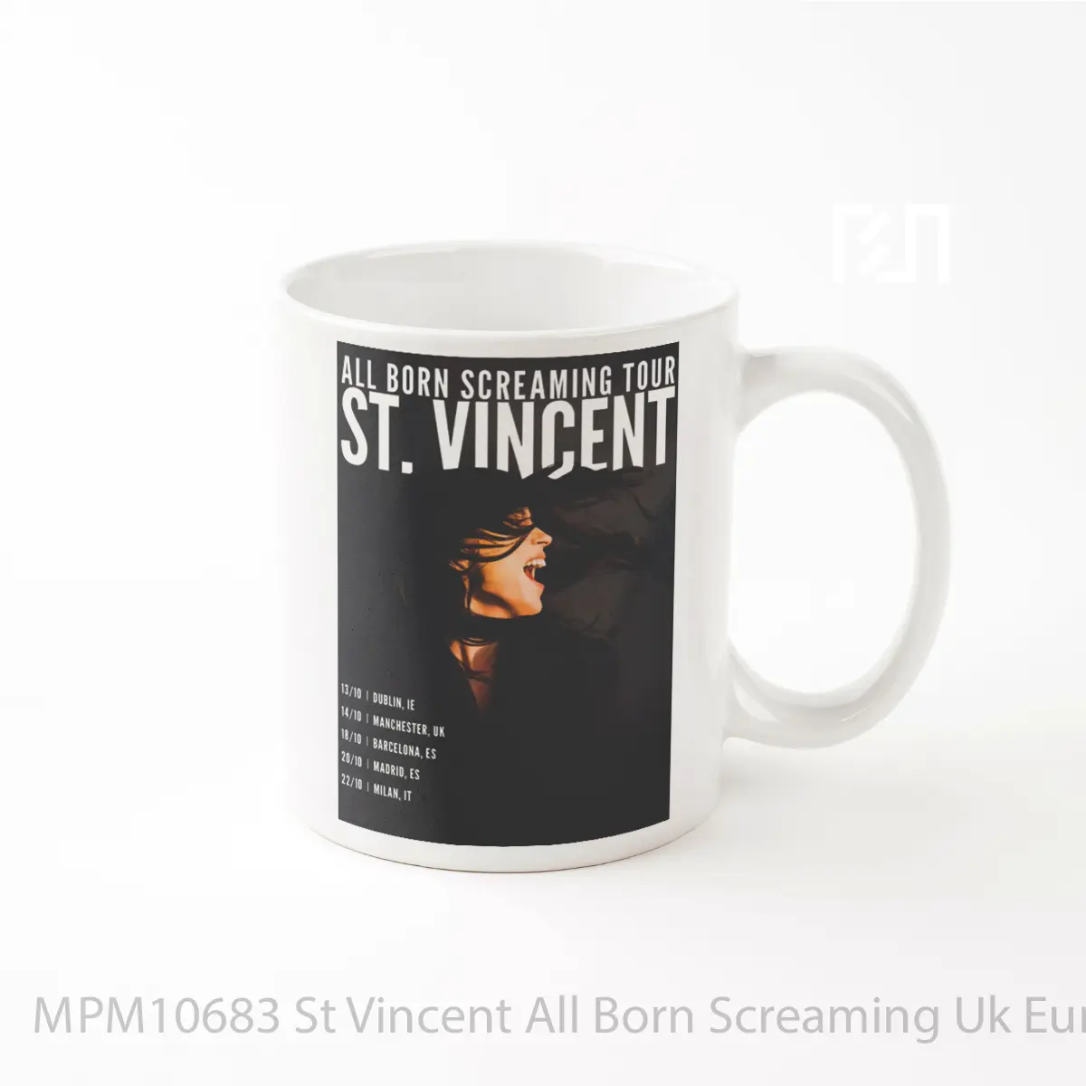 Mug St Vincent All Born Screaming Uk Europe Tour 2024 MPM10683