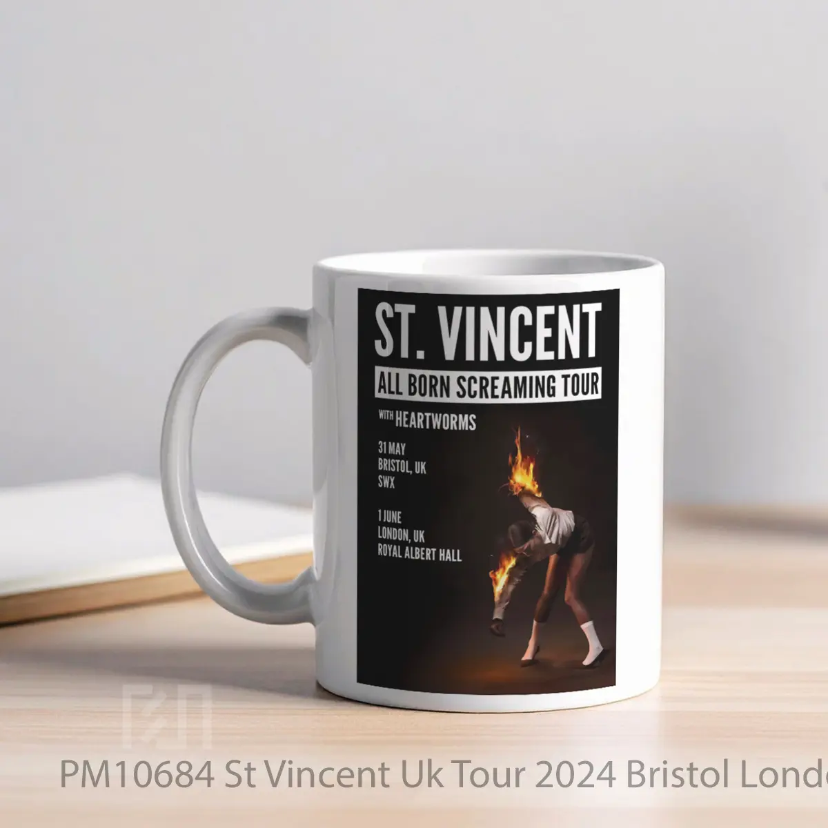 Mug St Vincent Uk Tour 2024 Bristol London MPM10684 - All-side / Desain