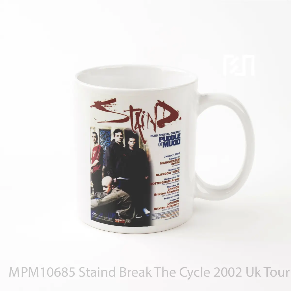 Mug Staind Break The Cycle 2002 Uk Tour MPM10685