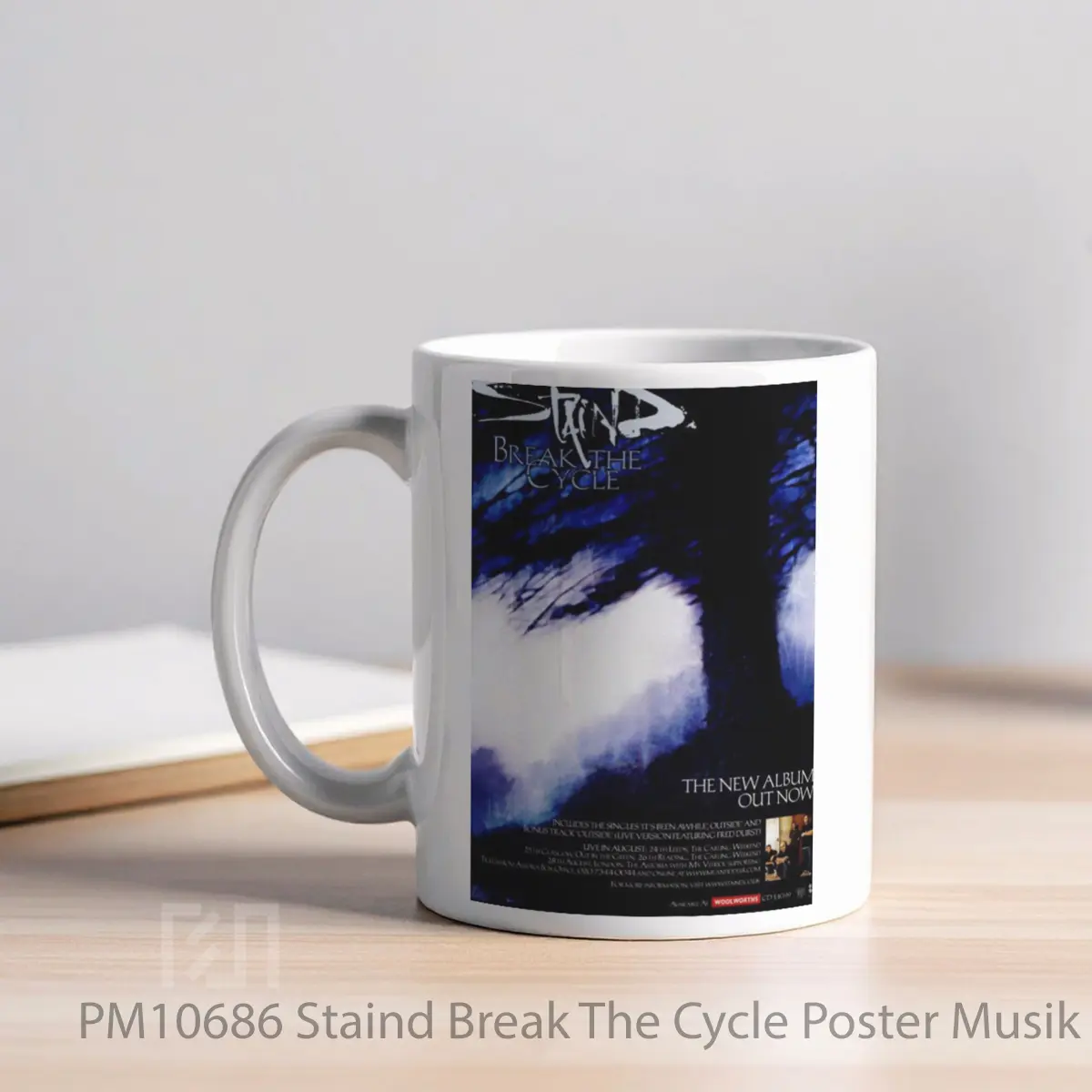 Mug Staind Break The Cycle MPM10686 - All-side / Desain