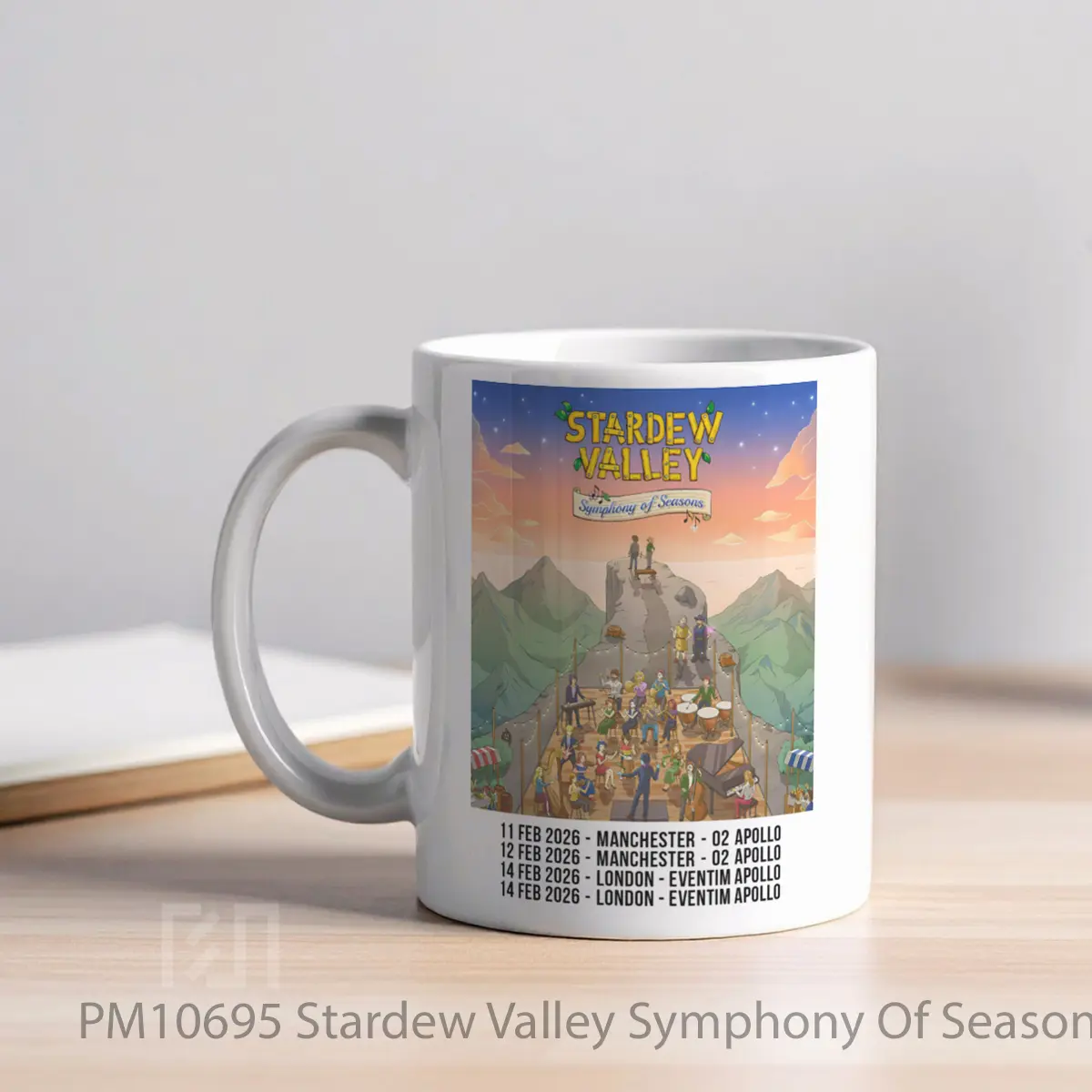 Mug Stardew Valley Symphony Of Seasons 2026 Tour MPM10695 - All-side / Desain