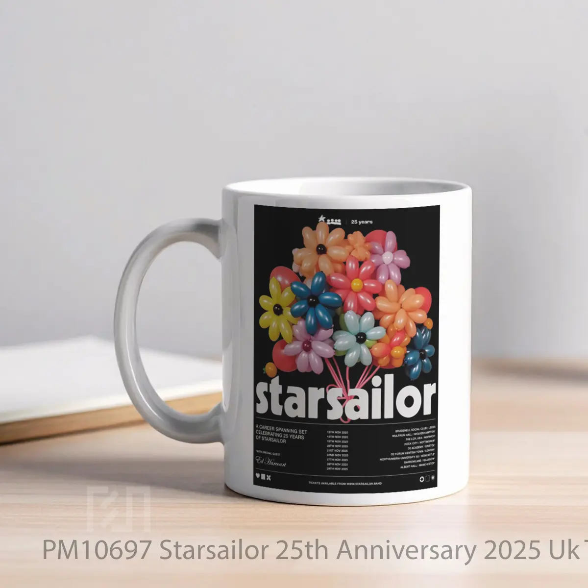 Mug Starsailor 25th Anniversary 2025 Uk Tour MPM10697 - All-side / Desain