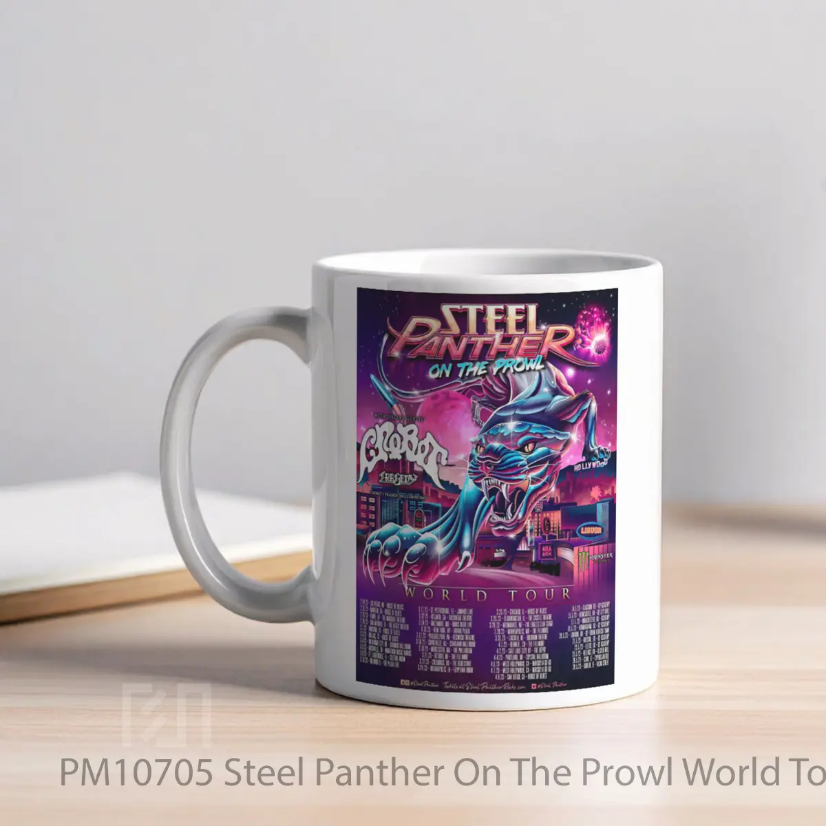 Mug Steel Panther On The Prowl World Tour 2023 MPM10705 - All-side / Desain