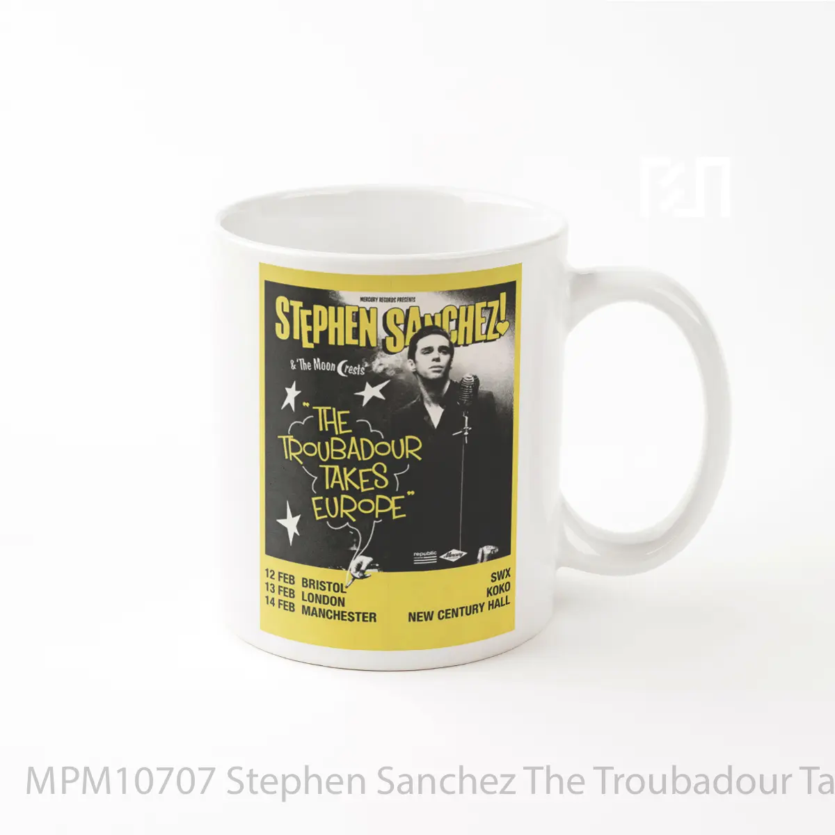 Mug Stephen Sanchez The Troubadour Takes Europe Tour 2024 MPM10707