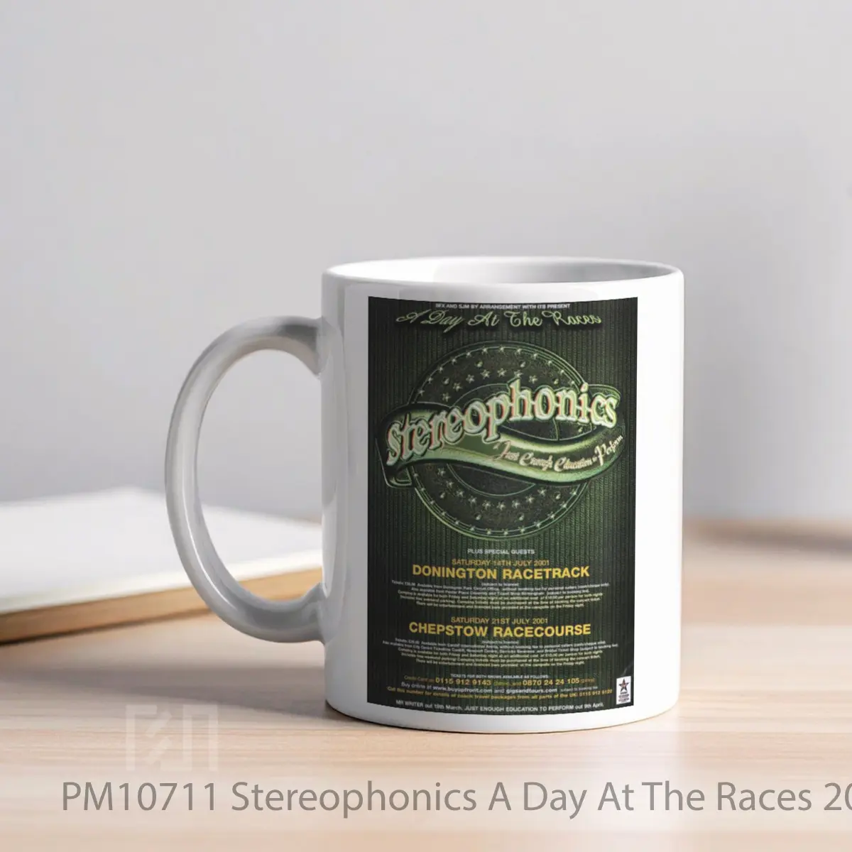 Mug Stereophonics A Day At The Races 2001 Uk Tour MPM10711 - All-side / Desain