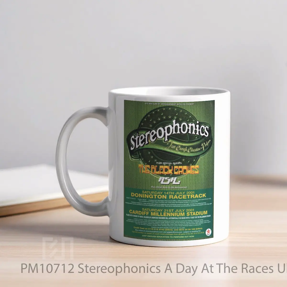 Mug Stereophonics A Day At The Races Uk Tour 2001 MPM10712 - All-side / Desain