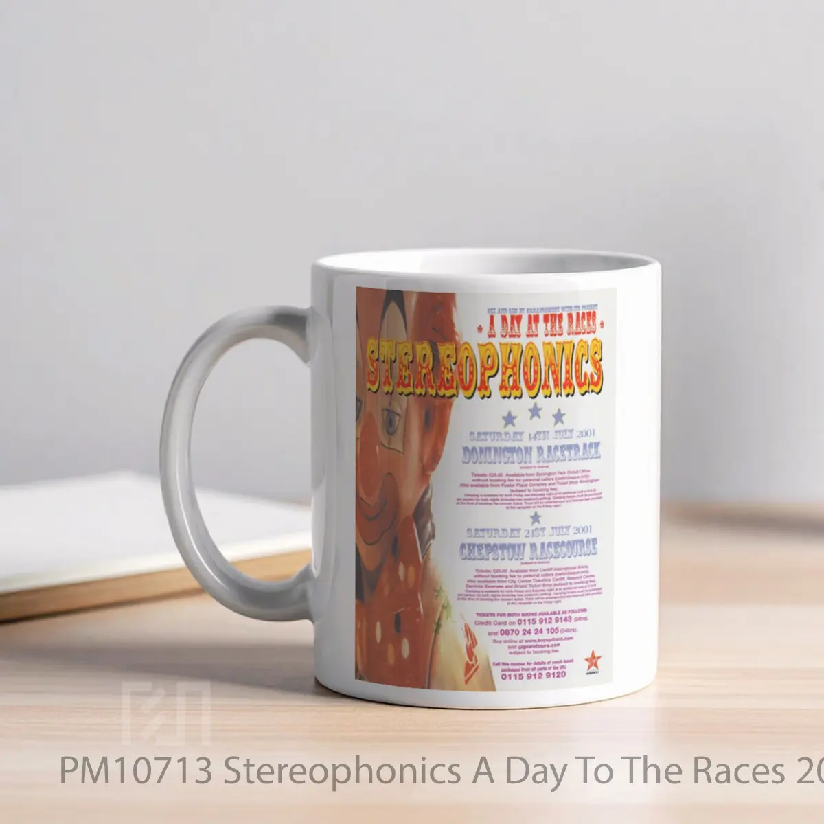 Mug Stereophonics A Day To The Races 2001 Tour MPM10713 - All-side / Desain