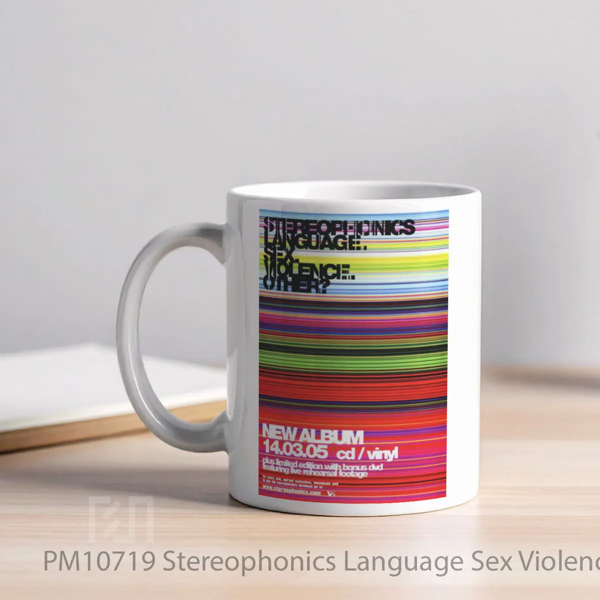 Mug Stereophonics Language Sex Violence Other MPM10719 - All-side / Desain