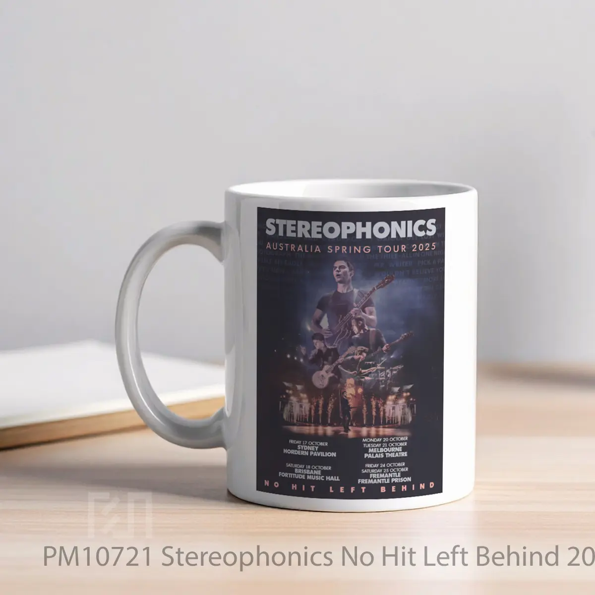 Mug Stereophonics No Hit Left Behind 2025 Australia Tour MPM10721 - Tampak Kiri