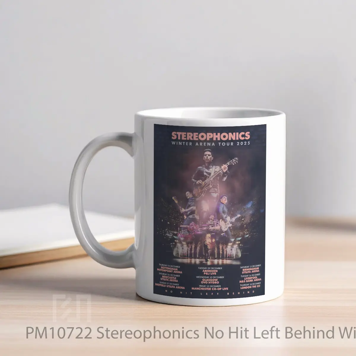 Mug Stereophonics No Hit Left Behind Winter Uk Arena Tour 2025 MPM10722 - Tampak Kiri
