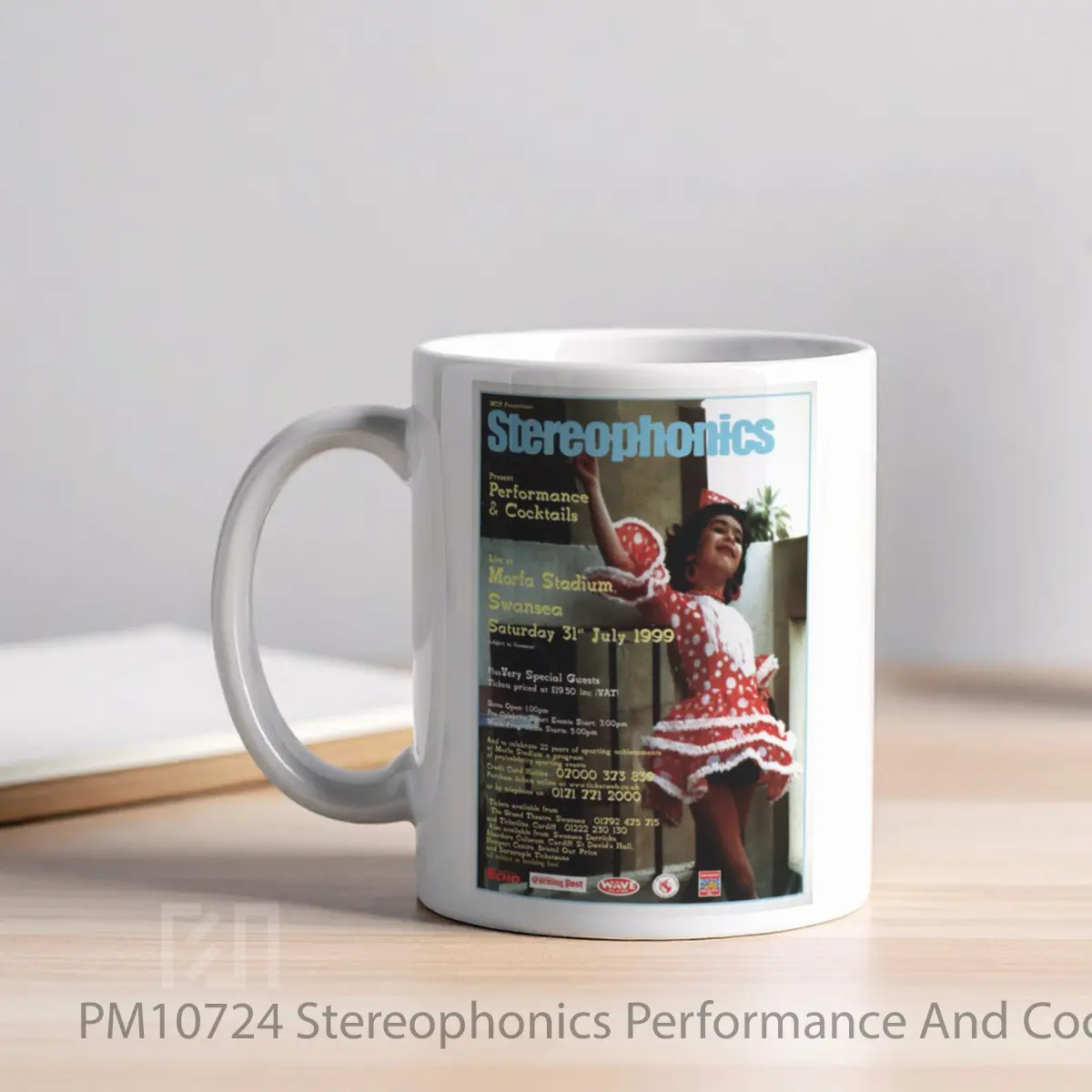 Mug Stereophonics Performance And Cocktails Swansea Morfa Stadium MPM10724 - All-side / Desain