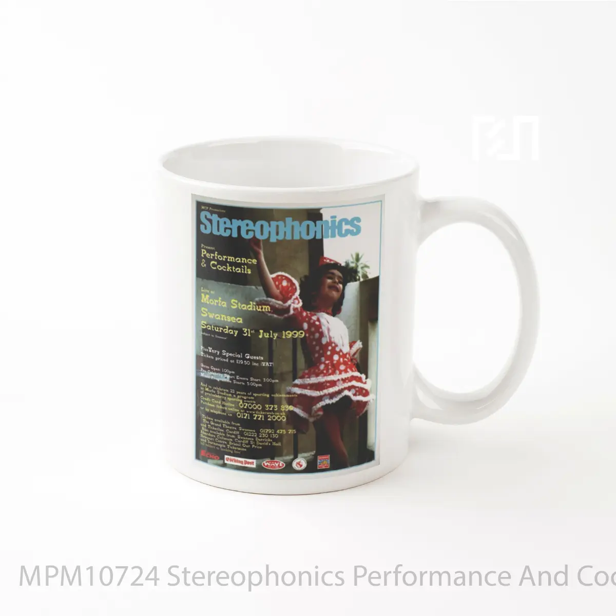 Mug Stereophonics Performance And Cocktails Swansea Morfa Stadium MPM10724