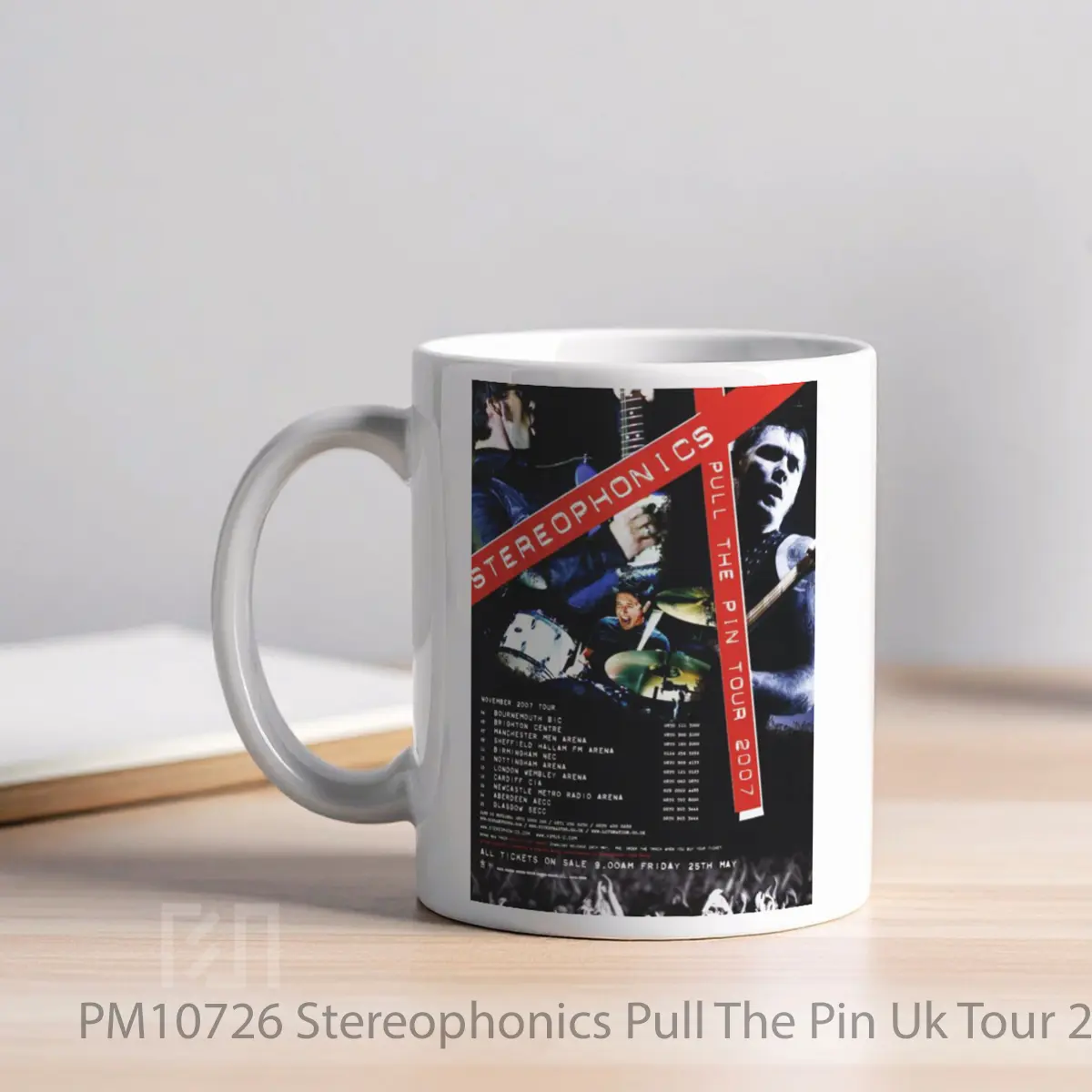 Mug Stereophonics Pull The Pin Uk Tour 2007 MPM10726 - All-side / Desain