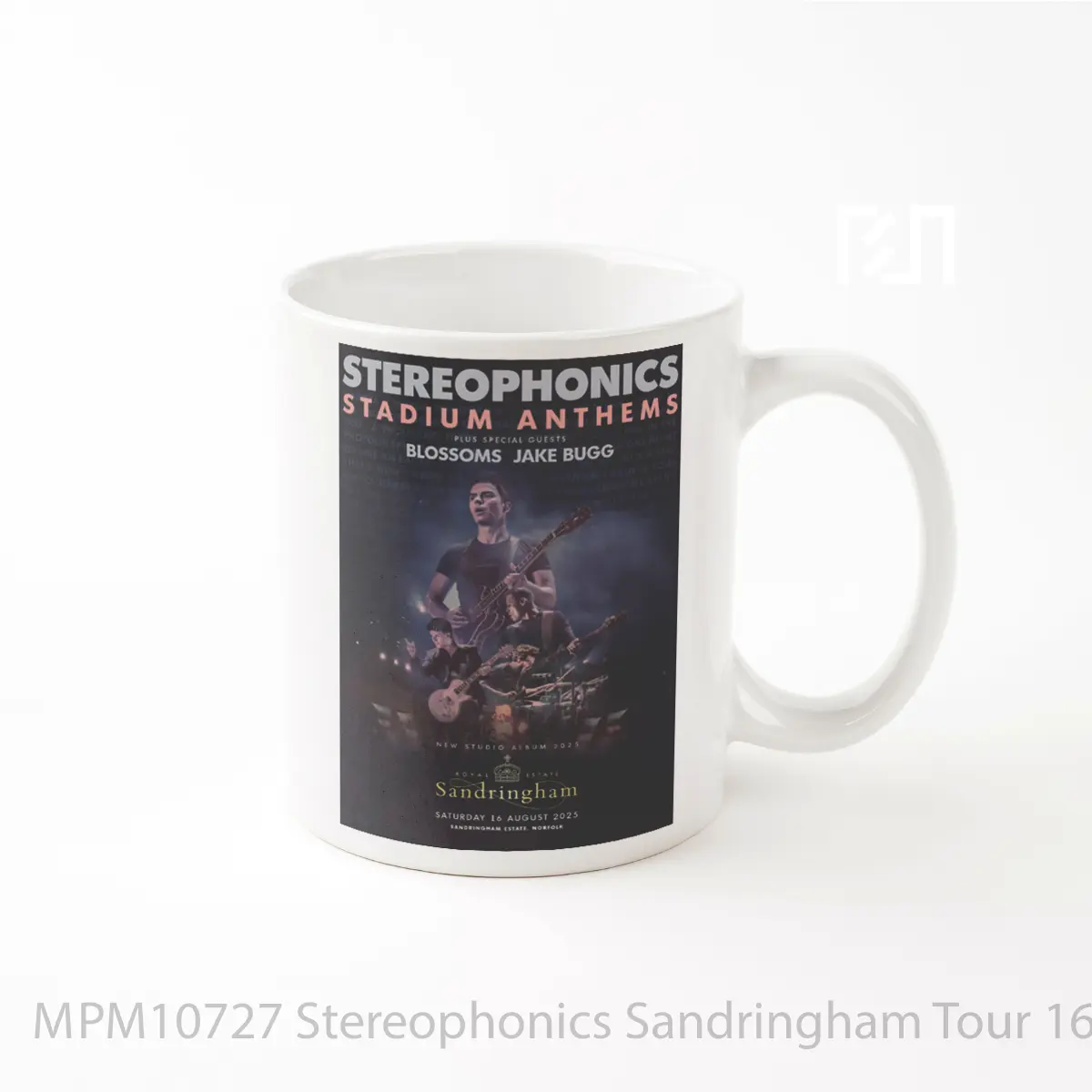 Mug Stereophonics Sandringham Tour 16 August 2025 MPM10727