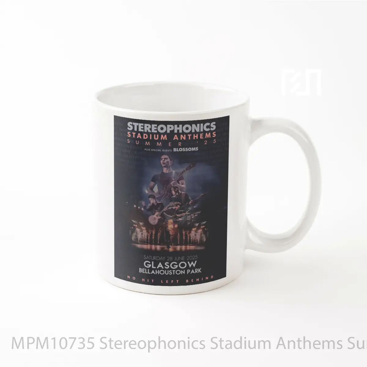 Mug Stereophonics Stadium Anthems Summer Tour 2025 Glasgow Bellahouston Park MPM10735