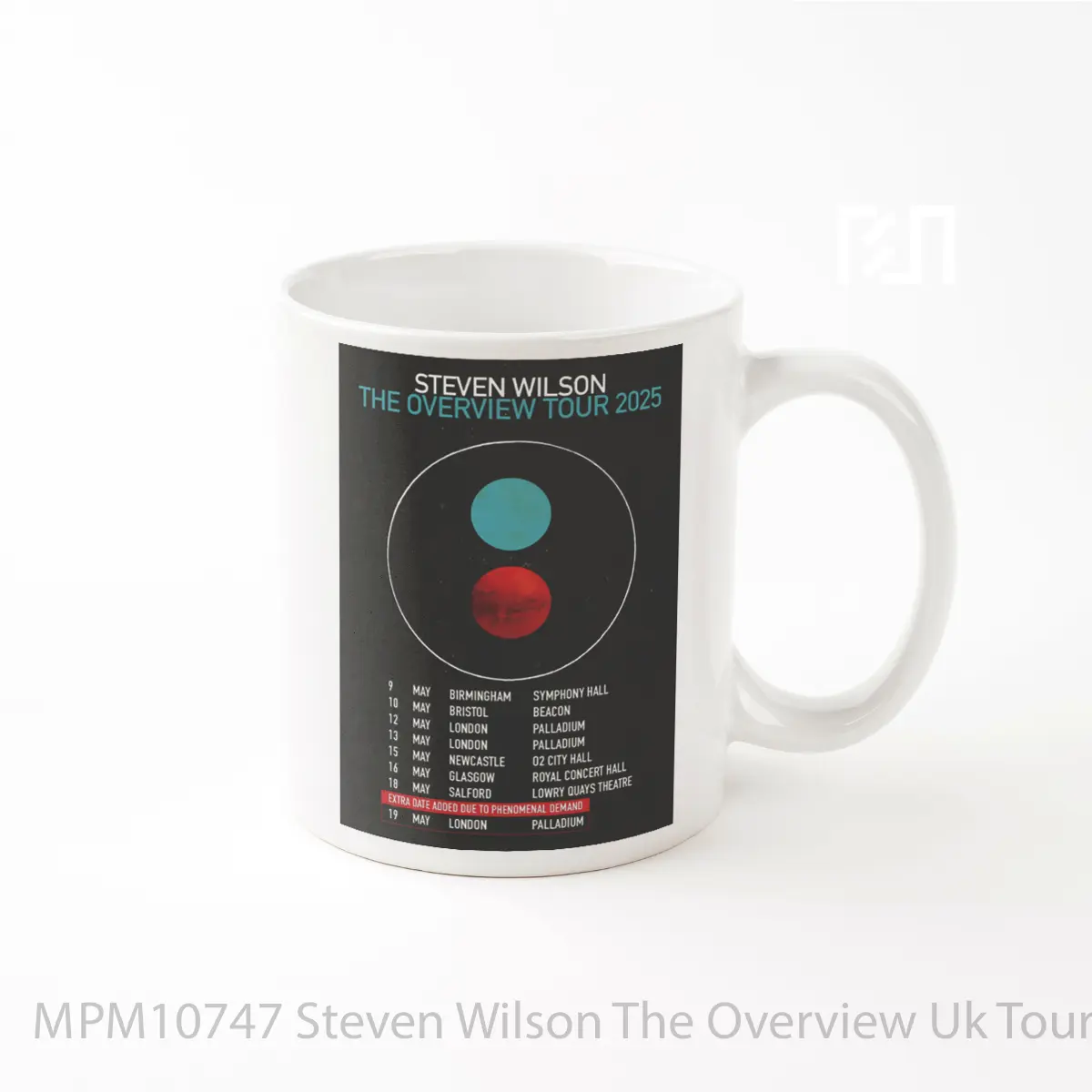 Mug Steven Wilson The Overview Uk Tour 2025 MPM10747