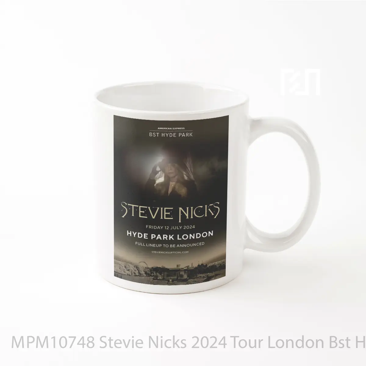 Mug Stevie Nicks 2024 Tour London Bst Hyde Park MPM10748