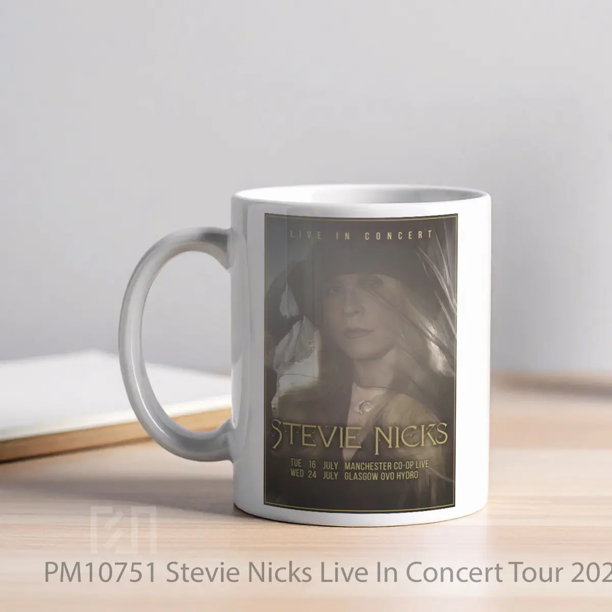 Mug Stevie Nicks Live In Concert Tour 2024 Glasgow MPM10751 - All-side / Desain