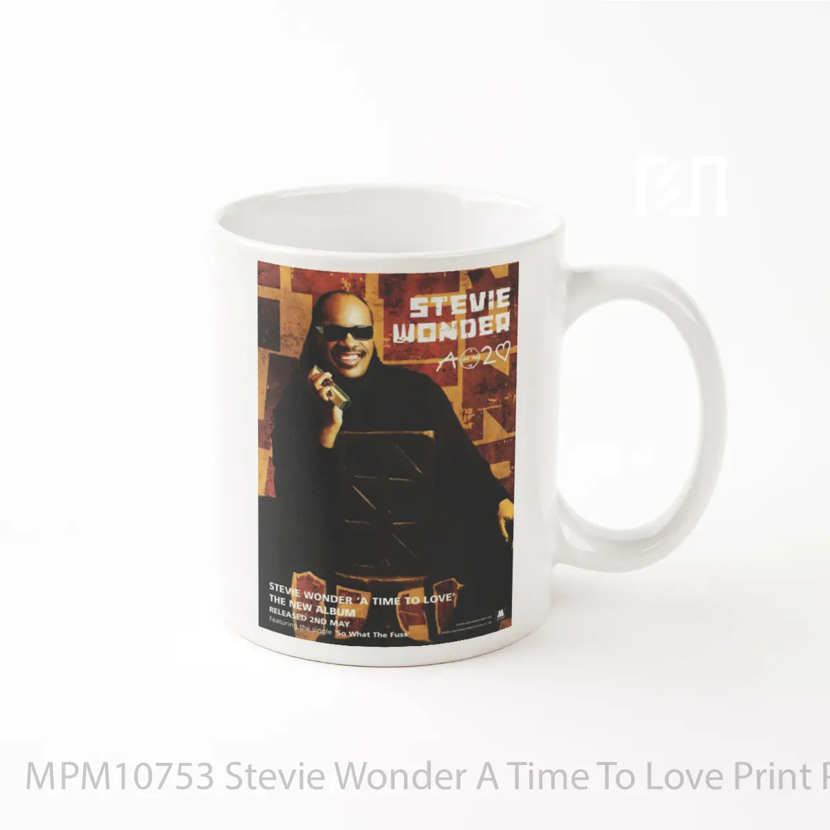 Mug Stevie Wonder A Time To Love Print MPM10753