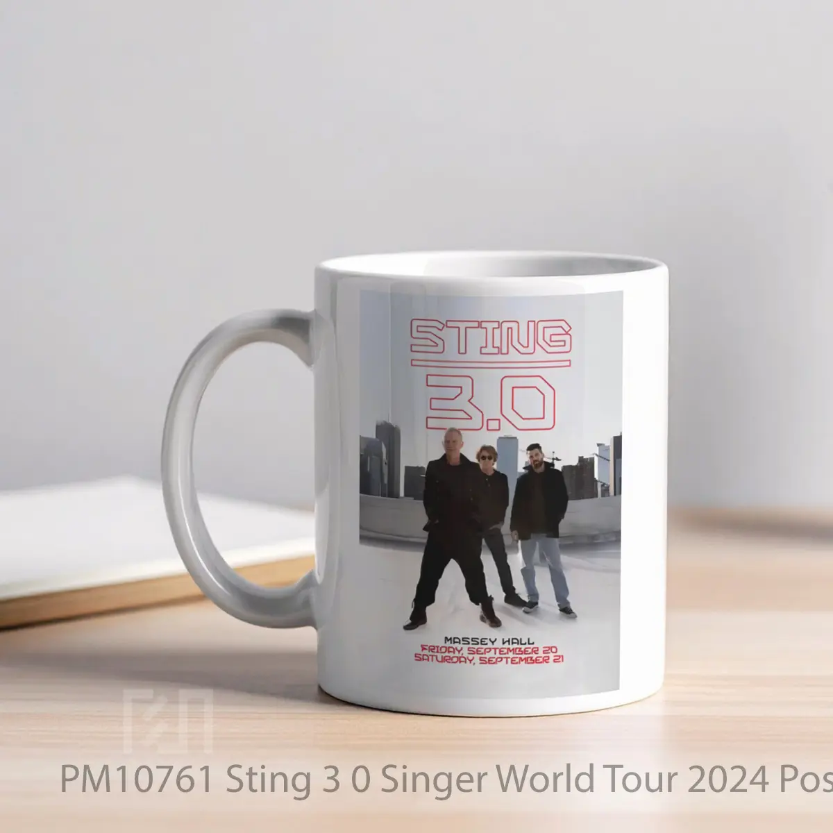 Mug Sting 3 0 Singer World Tour 2024 MPM10761 - All-side / Desain