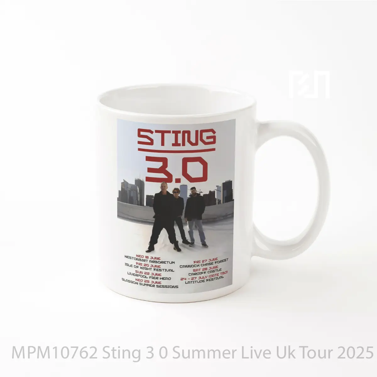 Mug Sting 3 0 Summer Live Uk Tour 2025 MPM10762