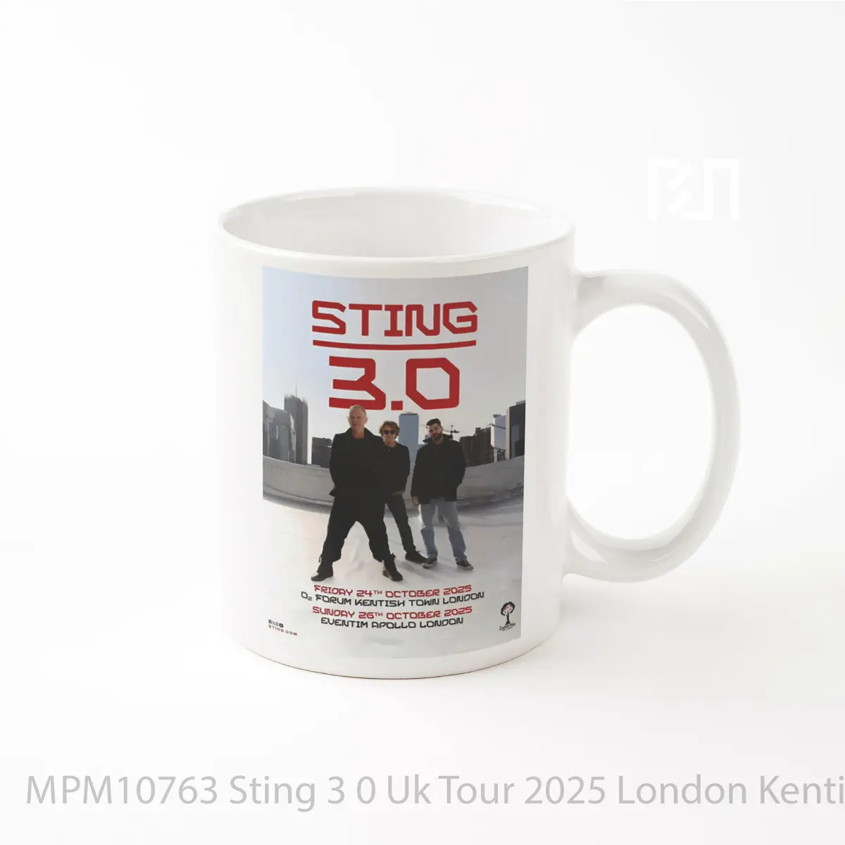 Mug Sting 3 0 Uk Tour 2025 London Kentish Forum MPM10763