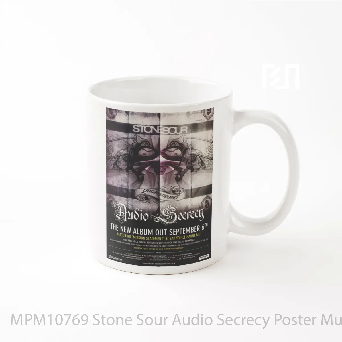 Mug Stone Sour Audio Secrecy MPM10769