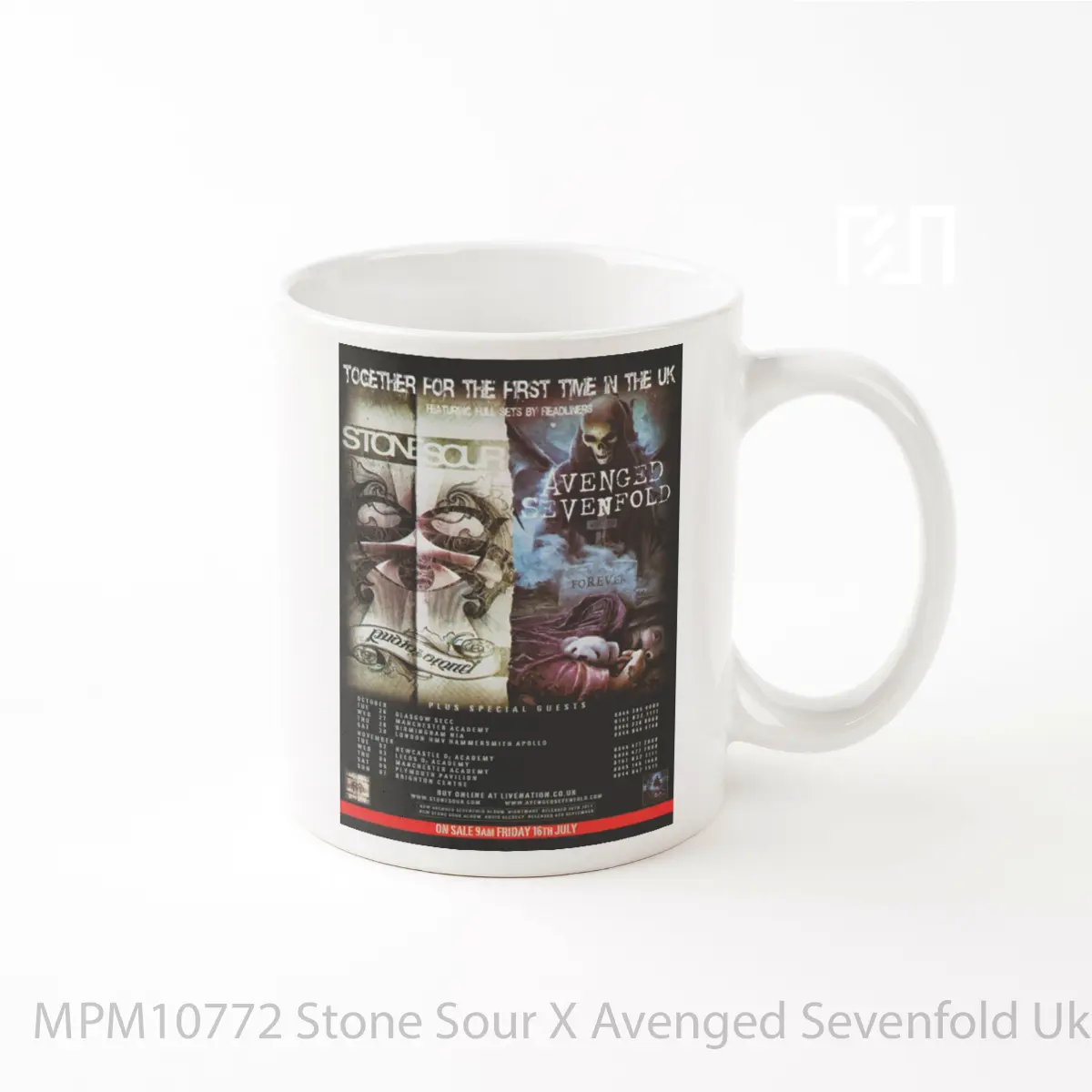 Mug Stone Sour X Avenged Sevenfold Uk Tour 2010 MPM10772