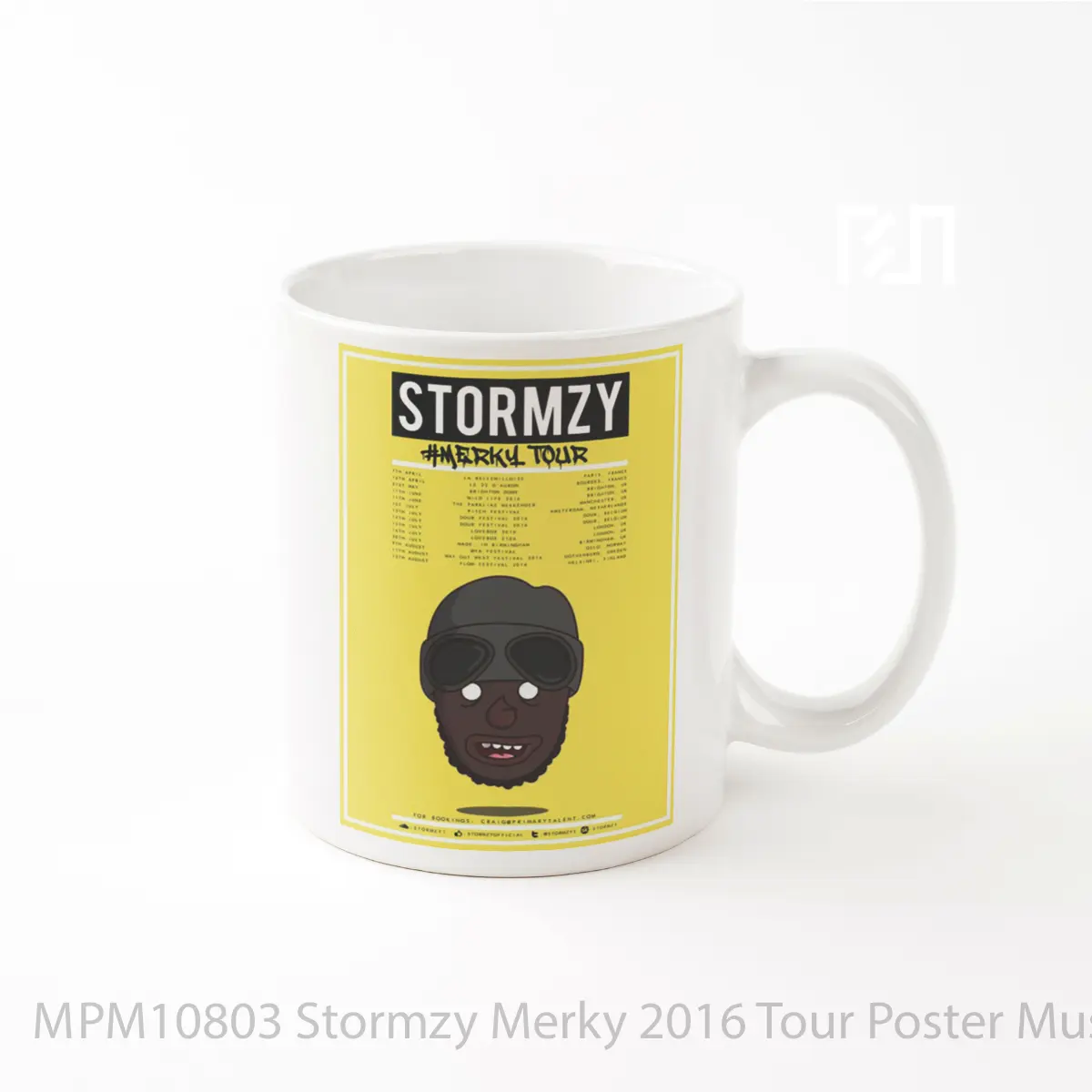Mug Stormzy Merky 2016 Tour MPM10803