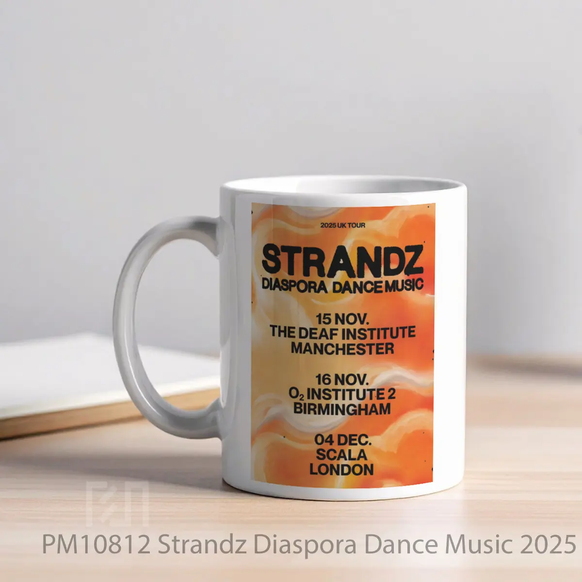 Mug Strandz Diaspora Dance Music 2025 Uk Tour MPM10812 - All-side / Desain