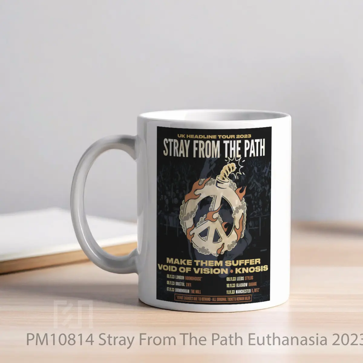 Mug Stray From The Path Euthanasia 2023 Headlining Tou MPM10814 - All-side / Desain
