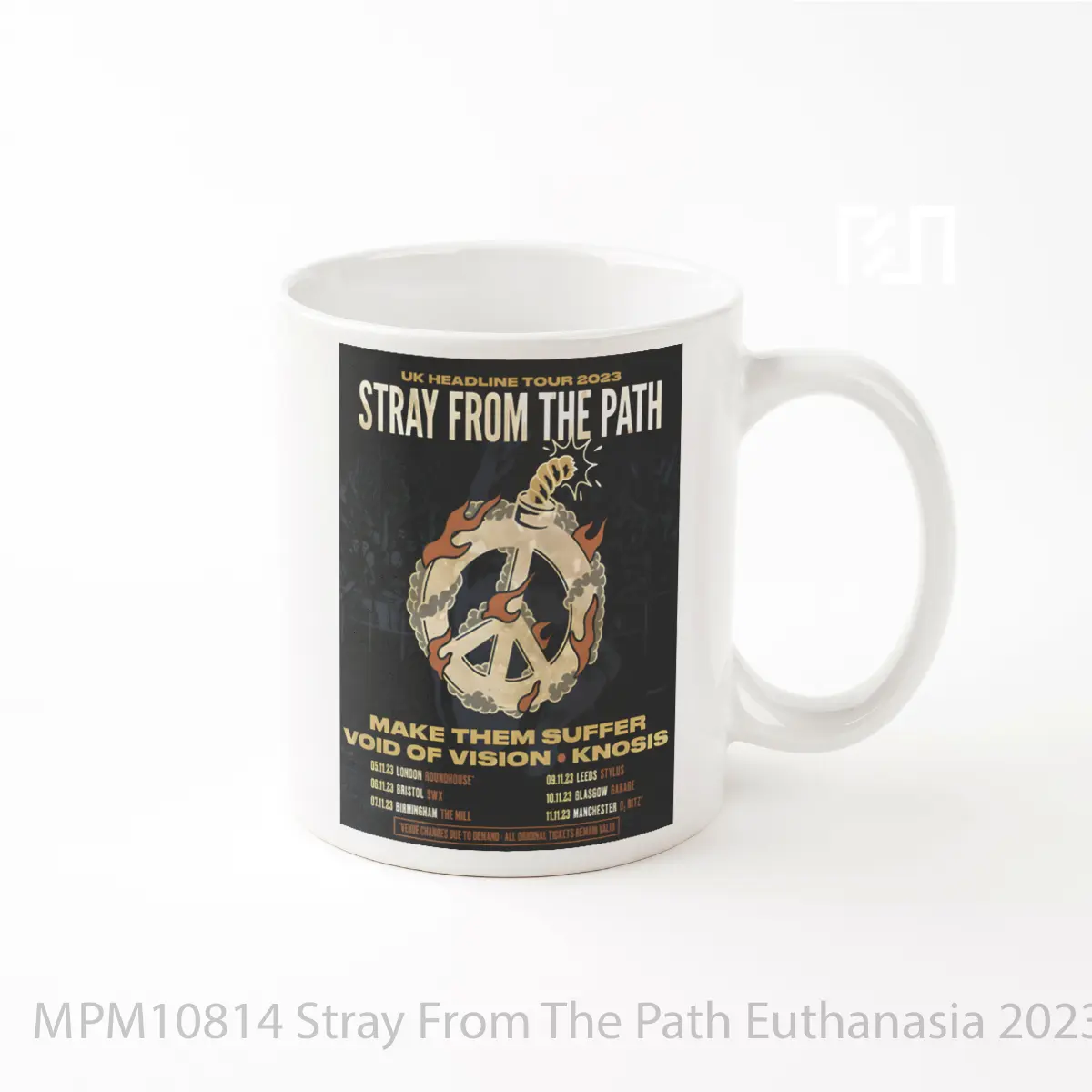 Mug Stray From The Path Euthanasia 2023 Headlining Tou MPM10814