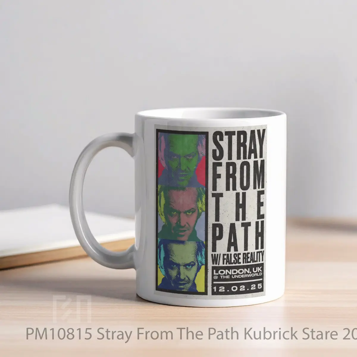Mug Stray From The Path Kubrick Stare 2025 Uk Tour MPM10815 - All-side / Desain
