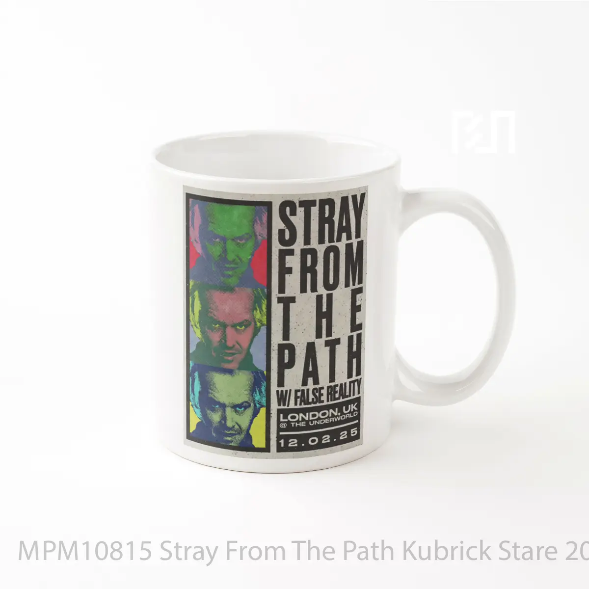 Mug Stray From The Path Kubrick Stare 2025 Uk Tour MPM10815