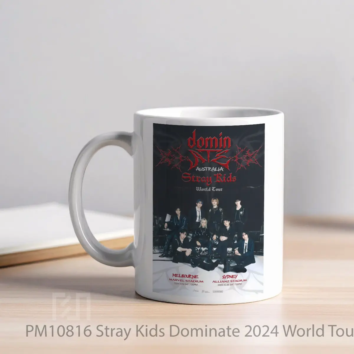 Mug Stray Kids Dominate 2024 World Tour Melbourne Sydney MPM10816 - All-side / Desain