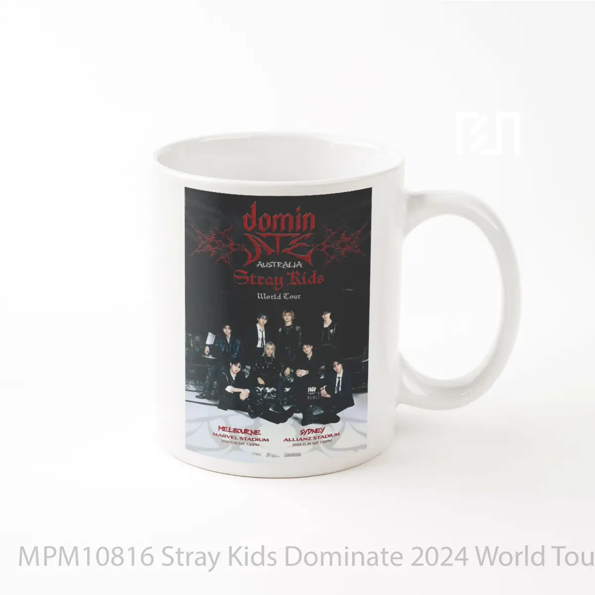 Mug Stray Kids Dominate 2024 World Tour Melbourne Sydney MPM10816