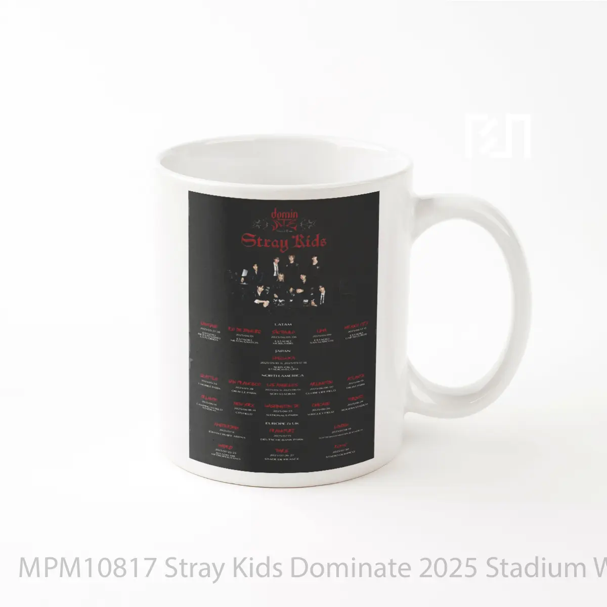 Mug Stray Kids Dominate 2025 Stadium World Tour 1 MPM10817