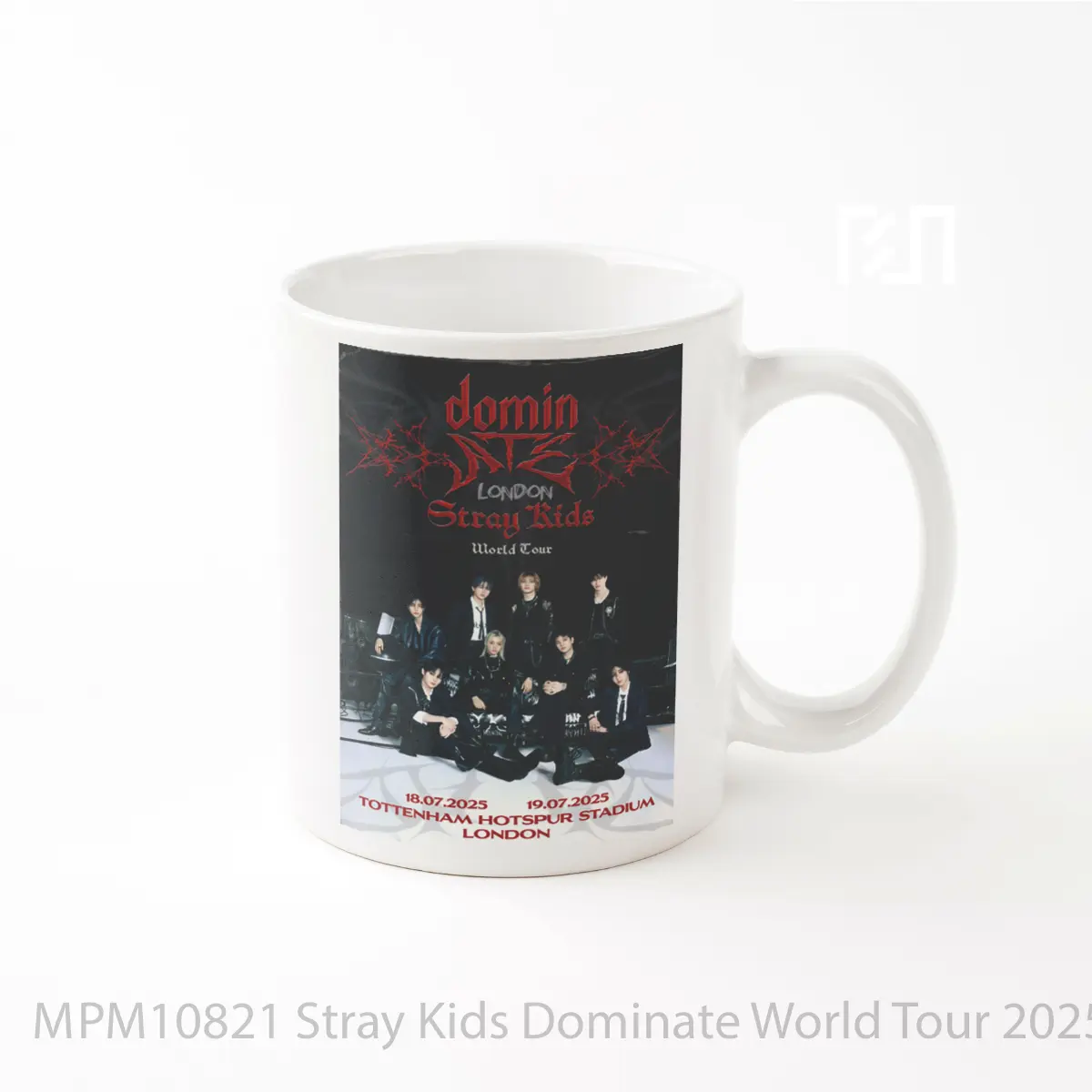 Mug Stray Kids Dominate World Tour 2025 London Tottenham MPM10821