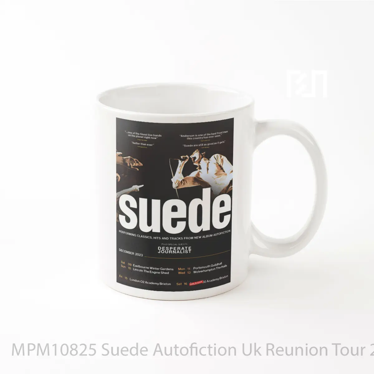 Mug Suede Autofiction Uk Reunion Tour 2023 MPM10825