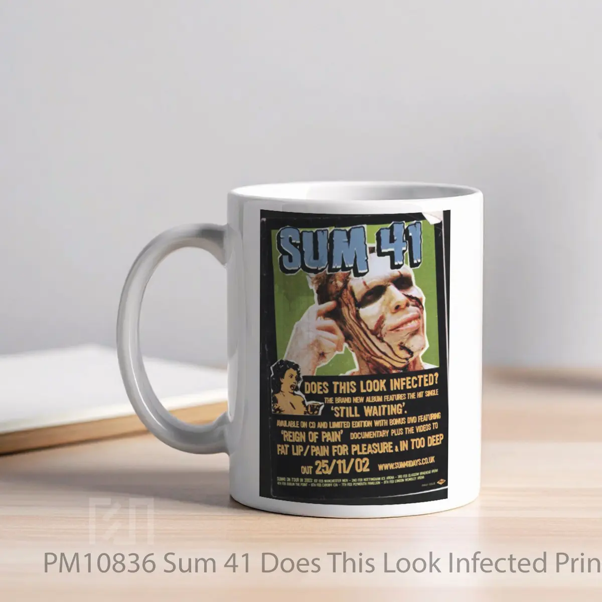 Mug Sum 41 Does This Look Infected Print MPM10836 - All-side / Desain