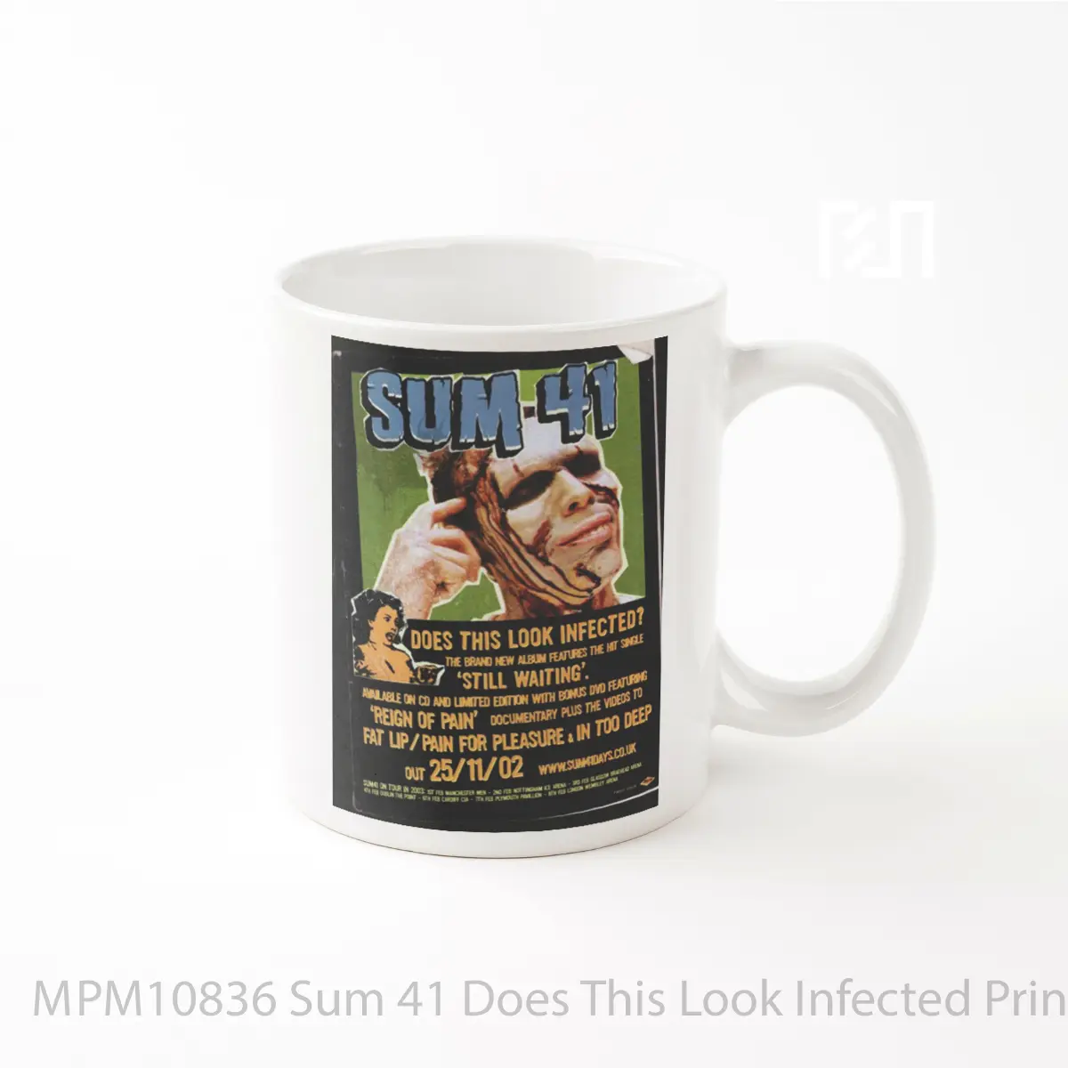 Mug Sum 41 Does This Look Infected Print MPM10836