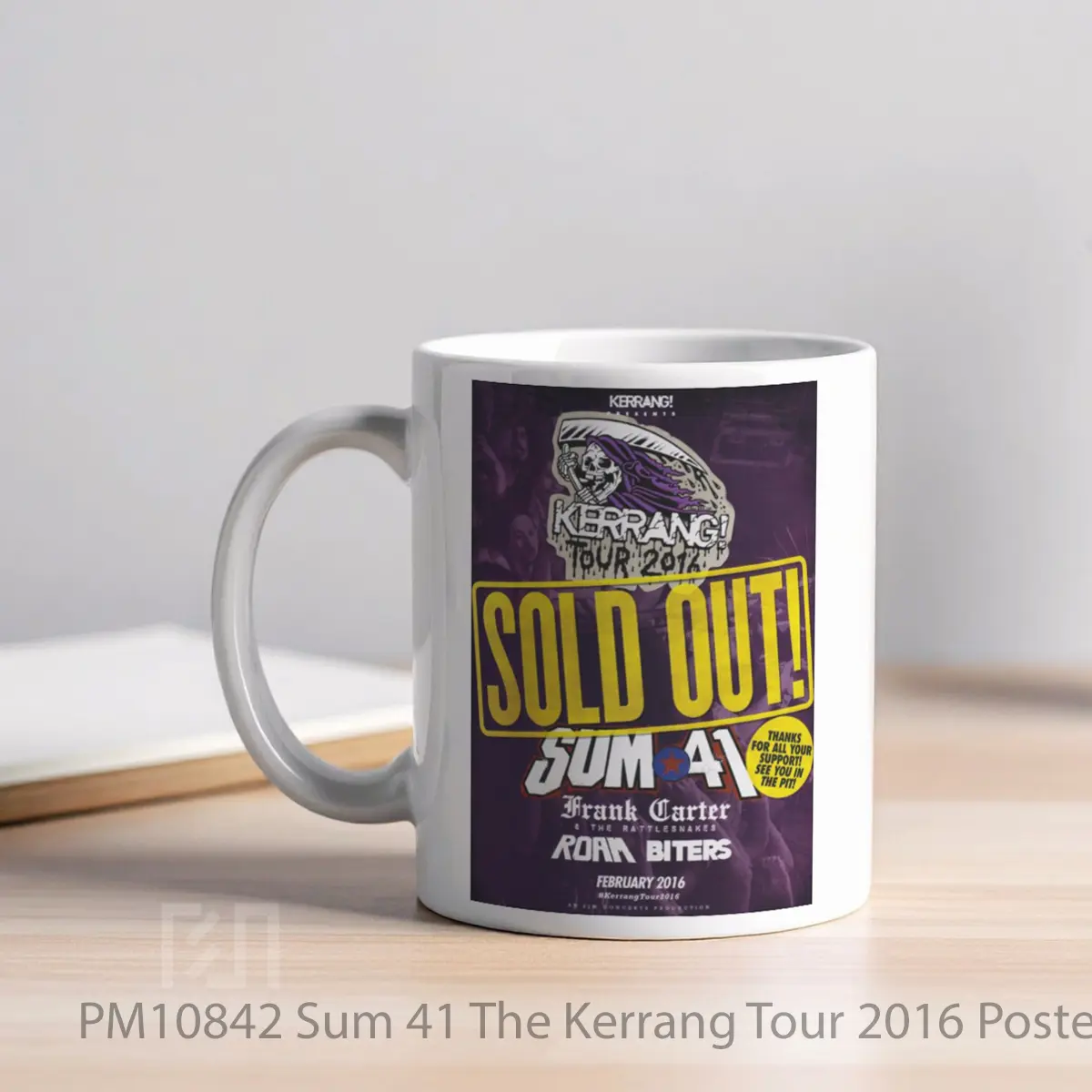 Mug Sum 41 The Kerrang Tour 2016 MPM10842 - All-side / Desain
